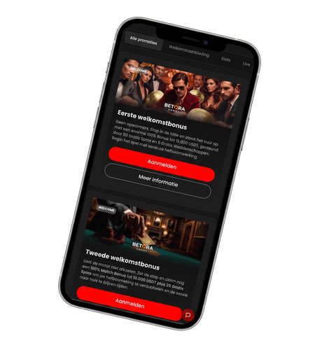 Promotiescherm met het welkomstpakket in drie stortingen bij LuckyRollers Casino